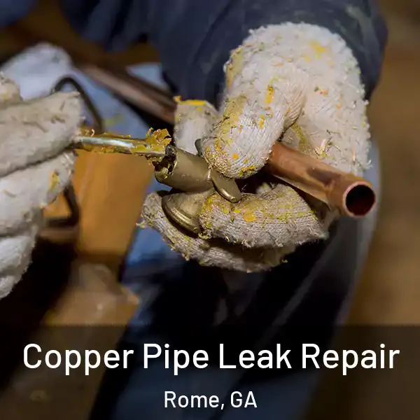  Copper Pipe Leak Repair Rome, GA