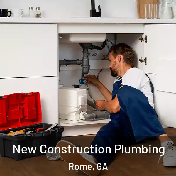  New Construction Plumbing Rome, GA