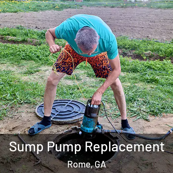  Sump Pump Replacement Rome, GA
