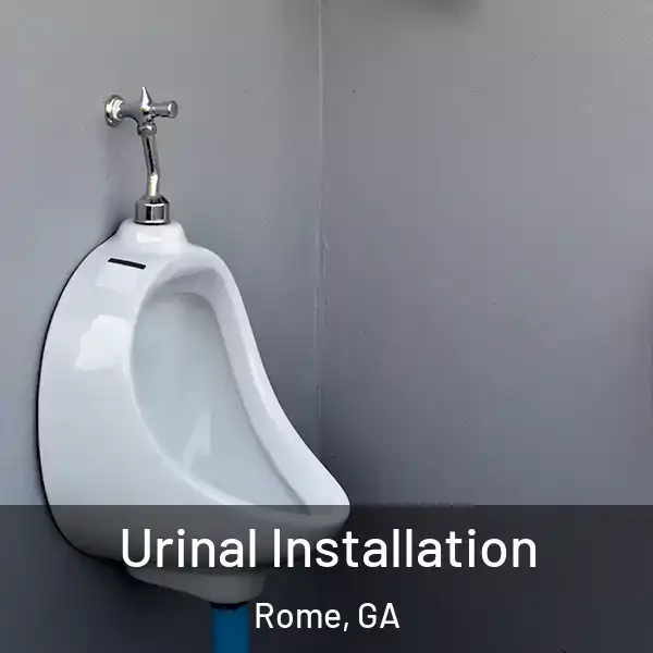  Urinal Installation Rome, GA
